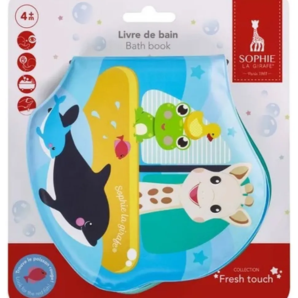 Livre de bain sophie la girafe