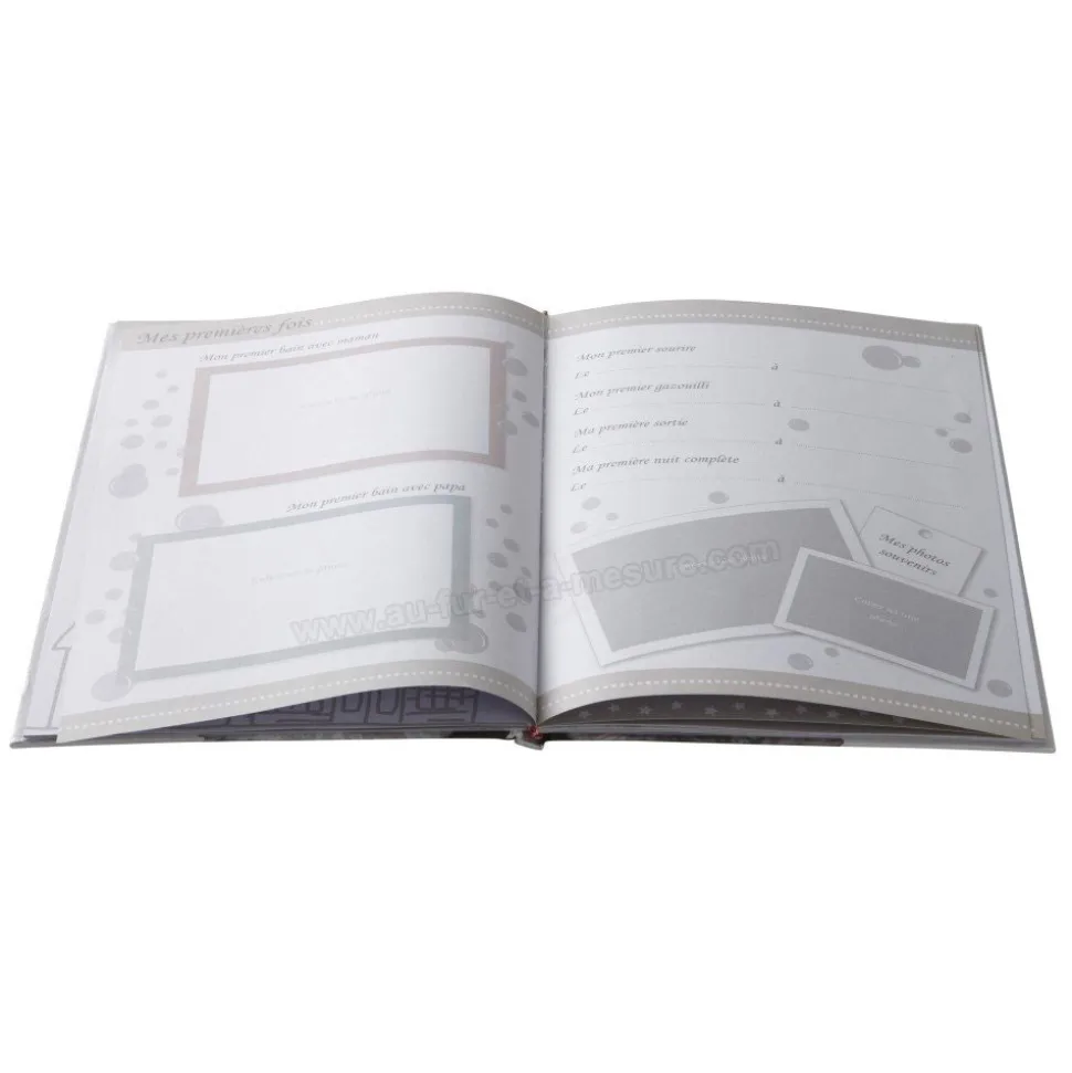 Livre de naissance ourson blanc