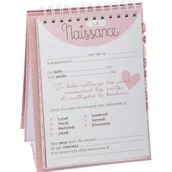 Livre de naissance 100 pages