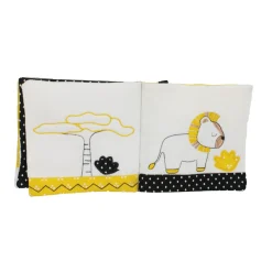 Livre d'éveil pluche et pompon