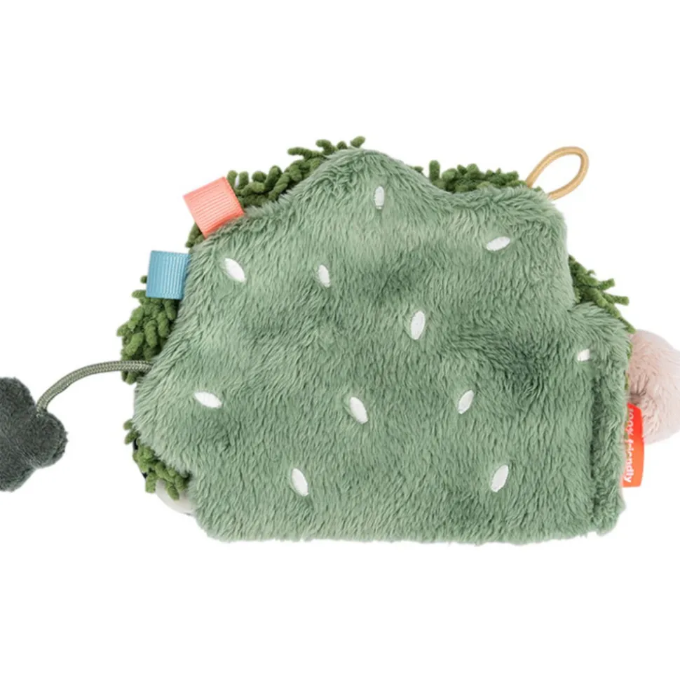 Livre d'éveil sensoriel tiny farm multicolore