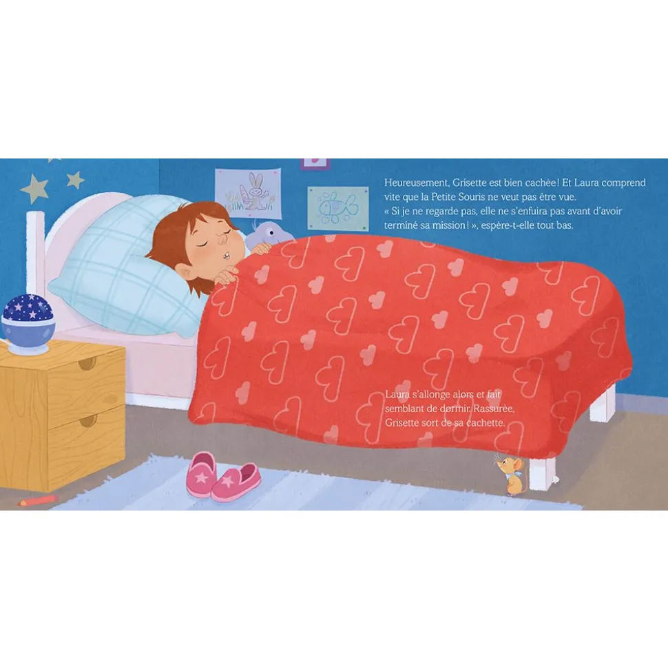Livre enfant collection grisette - la petite souris