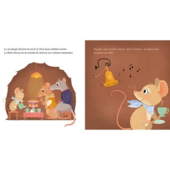 Livre enfant collection grisette - la petit souris part en mission