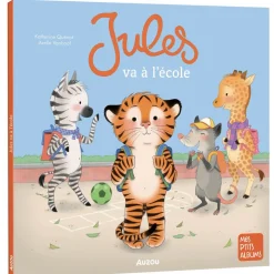 Livre enfant collection jules - va à l'école