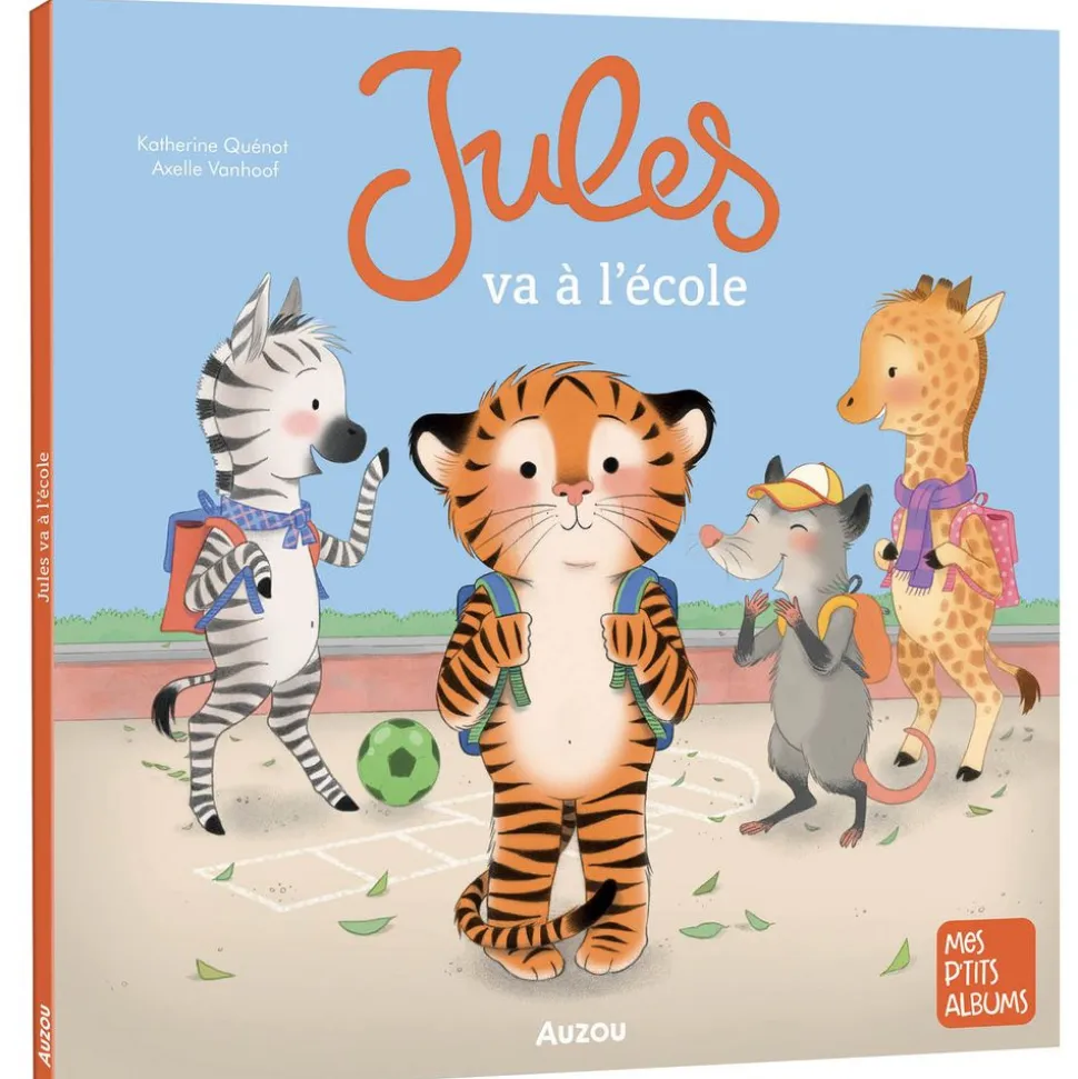 Livre enfant collection jules - va à l'école