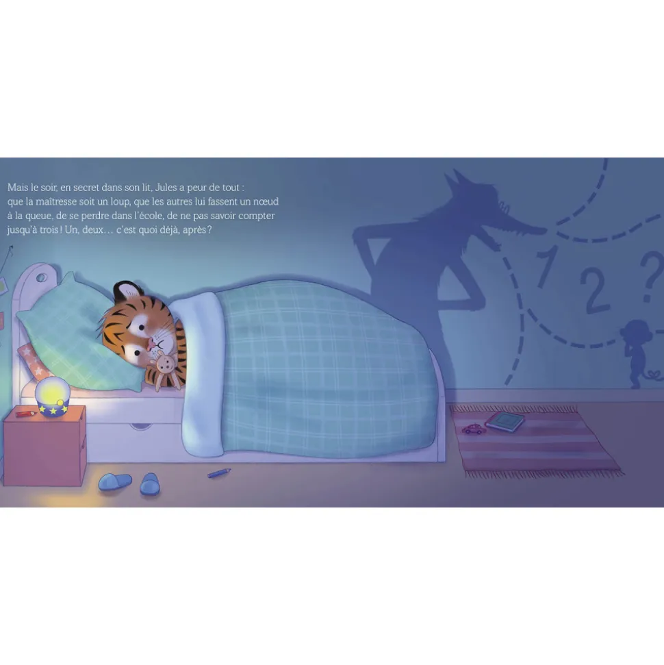 Livre enfant collection jules - va à l'école