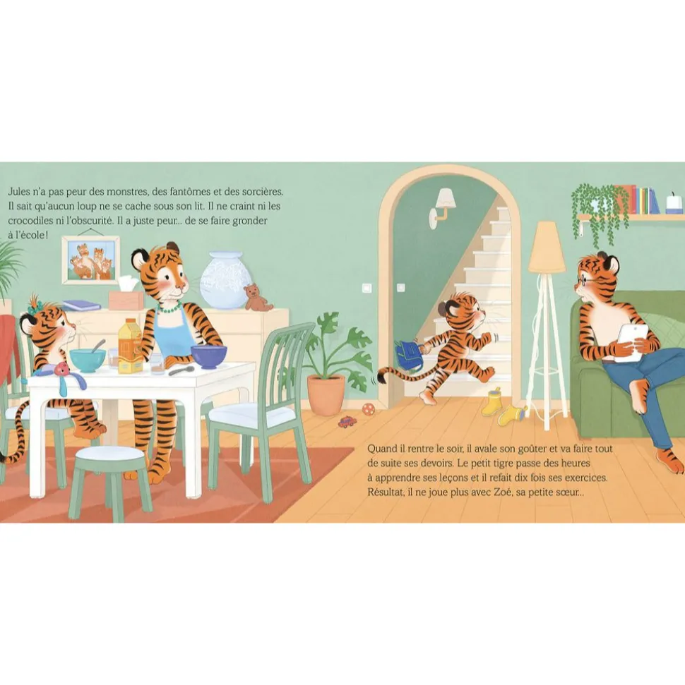 Livre enfant collection jules - a peur de rater