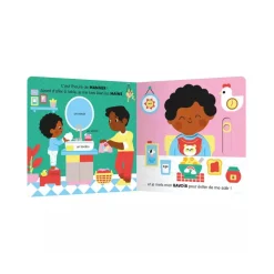 Livre enfant je mange comme un grand