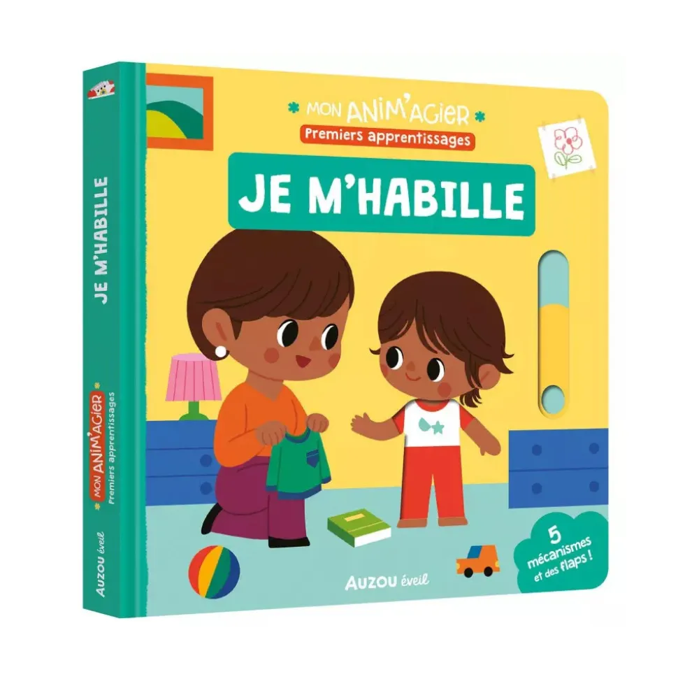 Livre enfant je m'habille