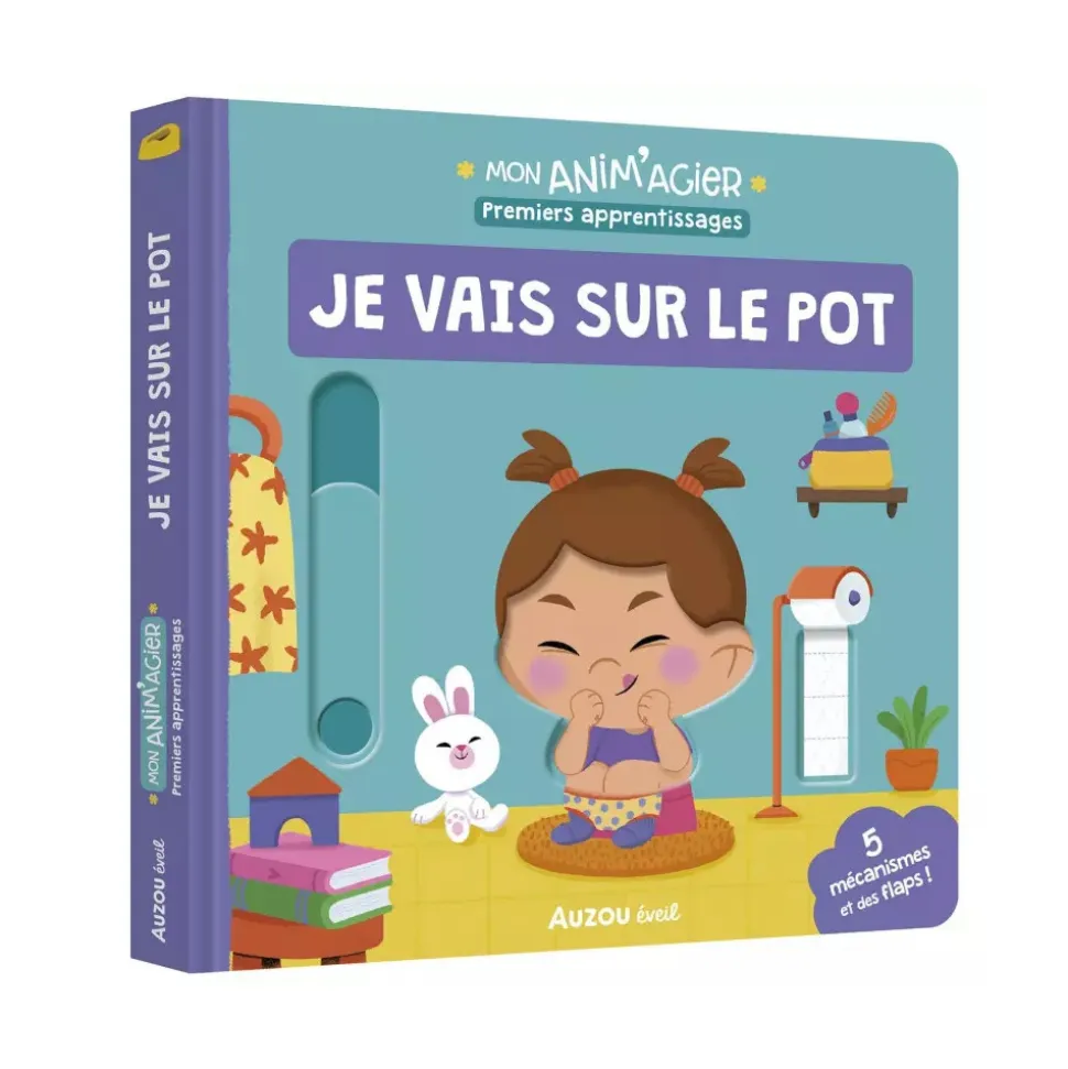 Livre enfant je vais sur le pot