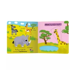 Livre enfant la jungle et la savane