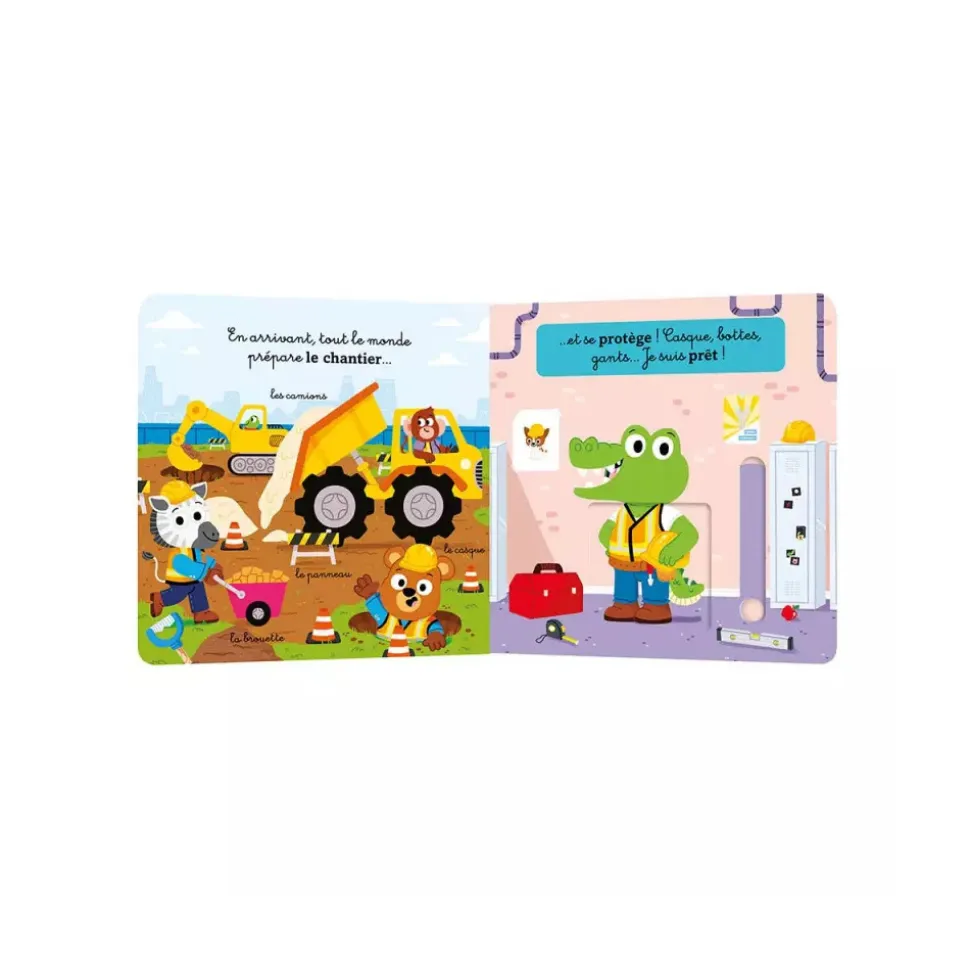 Livre enfant le chantier