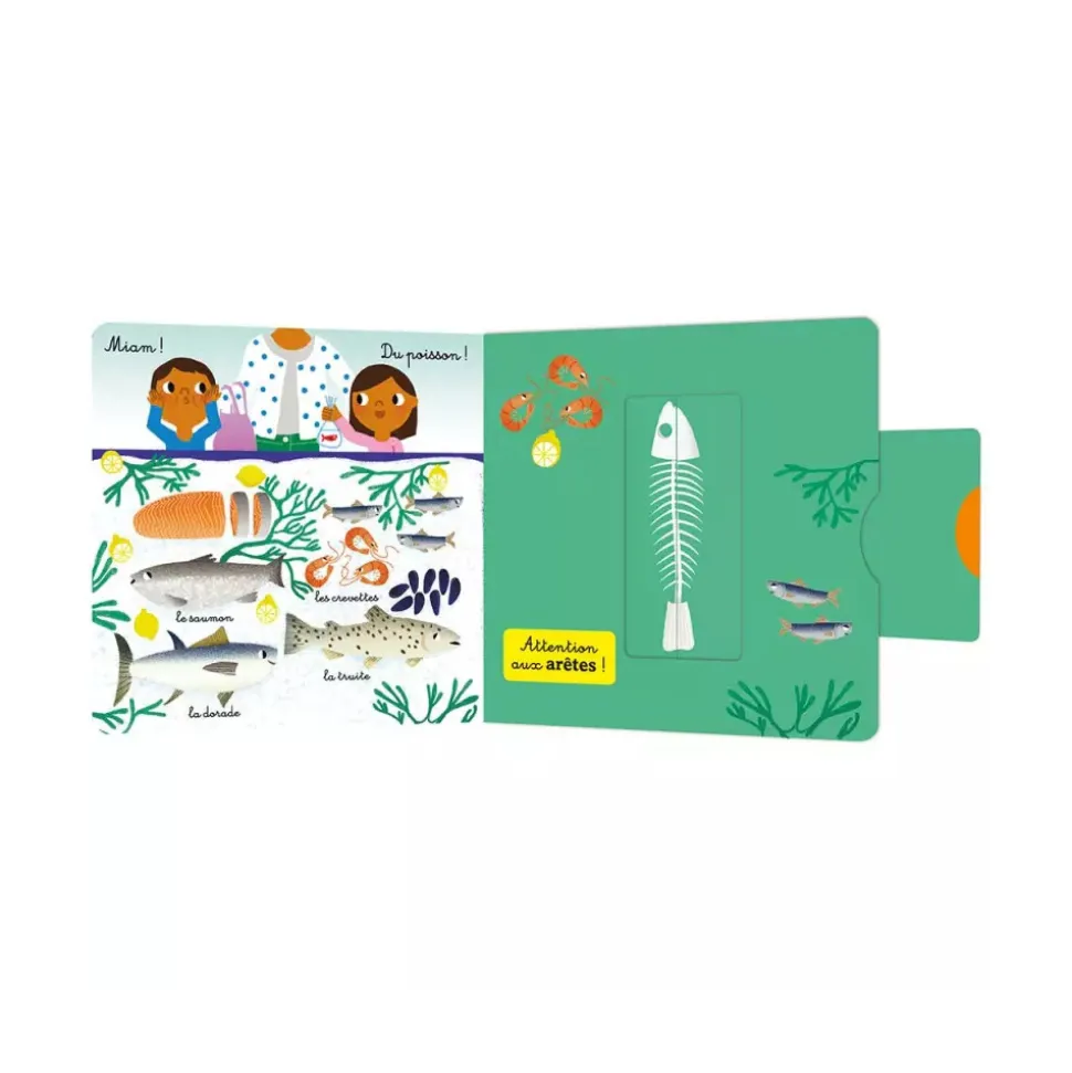 Livre enfant le marché
