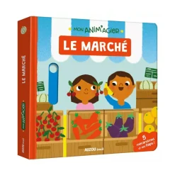 Livre enfant le marché