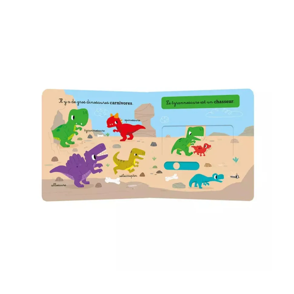 Livre enfant les dinosaures
