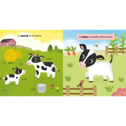 Livre enfant mon anim'agier les bébés animaux