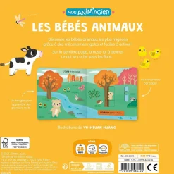 Livre enfant mon anim'agier les bébés animaux