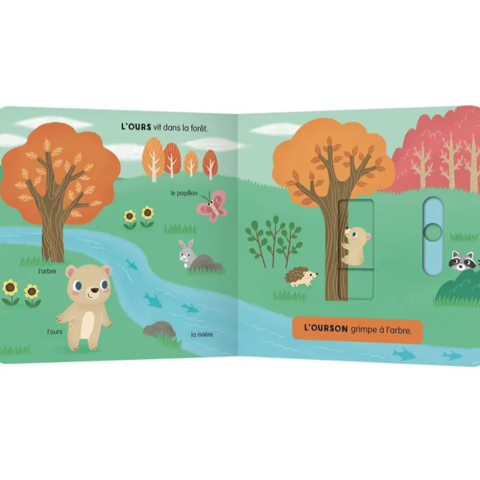 Livre enfant mon anim'agier les bébés animaux