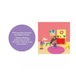 Livre enfant p'tit loup aime l'école