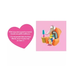 Livre enfant p'tit loup aime sa mamie
