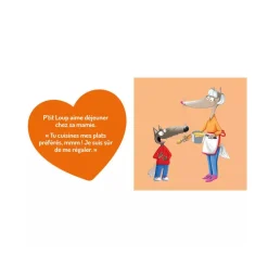 Livre enfant p'tit loup aime sa mamie