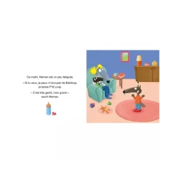 Livre enfant p'tit loup aime sa petite sœur