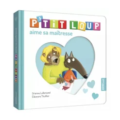 Livre enfant p'tit loup aime sa maîtresse