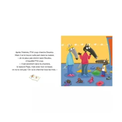 Livre enfant p'tit loup ne veut pas ranger