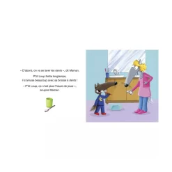Livre enfant p'tit loup ne veut pas dormir