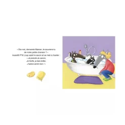 Livre enfant p'tit loup se lave tout seul