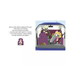 Livre enfant p'tit loup va chez le docteur
