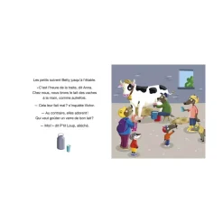 Livre enfant p'tit loup visite une ferme