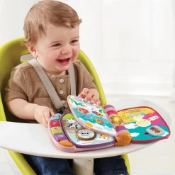 Livre musical enchanté des baby loulous rose