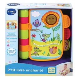 Livre musical enchanté mes premières comptines