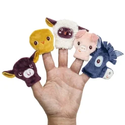 Livre pour enfant d'activités les bébés marionnettes à doigts