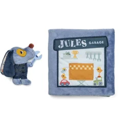 Livre pour enfant d'activités le garage de jules