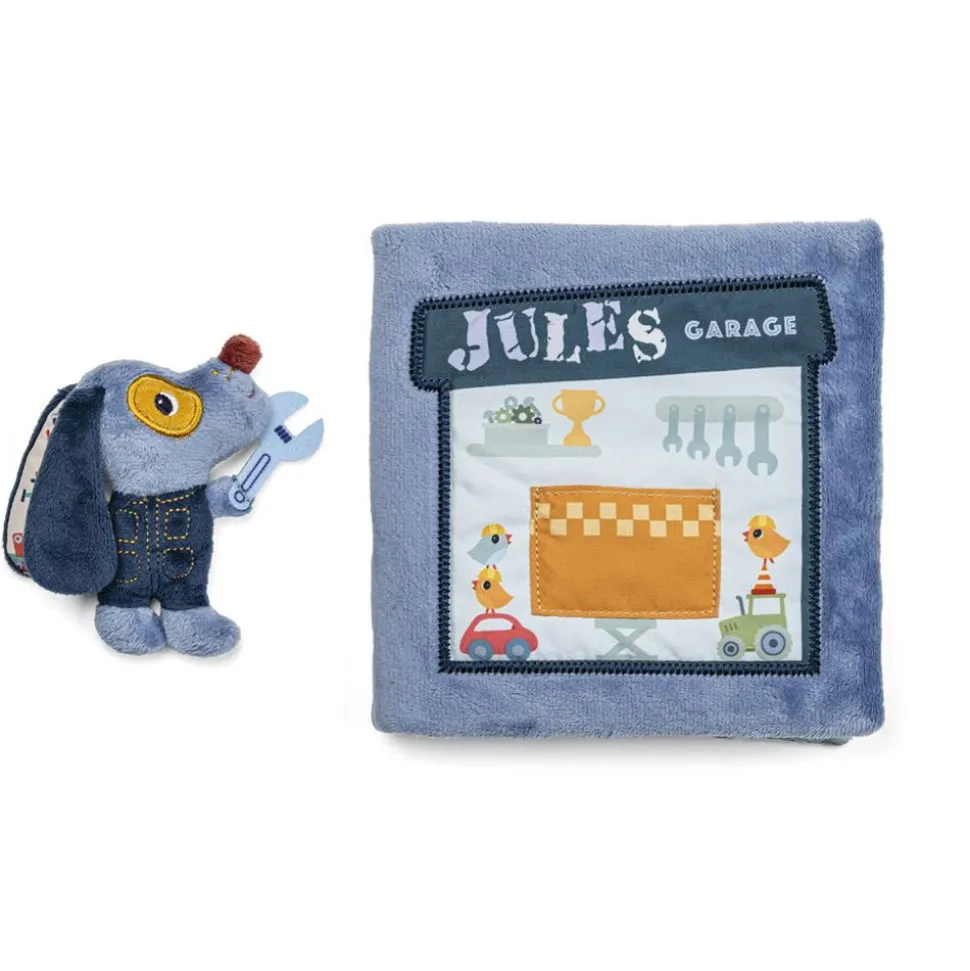 Livre pour enfant d'activités le garage de jules