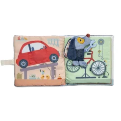 Livre pour enfant d'activités le garage de jules