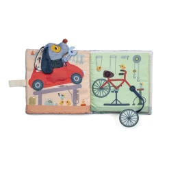 Livre pour enfant d'activités le garage de jules