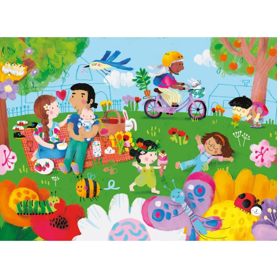 Livre puzzles pour enfant les 4 saisons