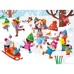Livre puzzles pour enfant les 4 saisons