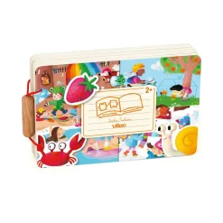 Livre puzzles pour enfant les 4 saisons