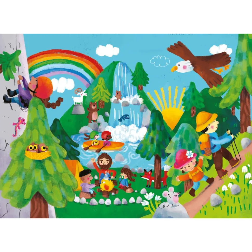 Livre puzzles pour enfant le voyage
