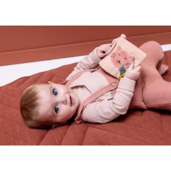 Livre sensoriel bébé pour poussette - mrs. cat