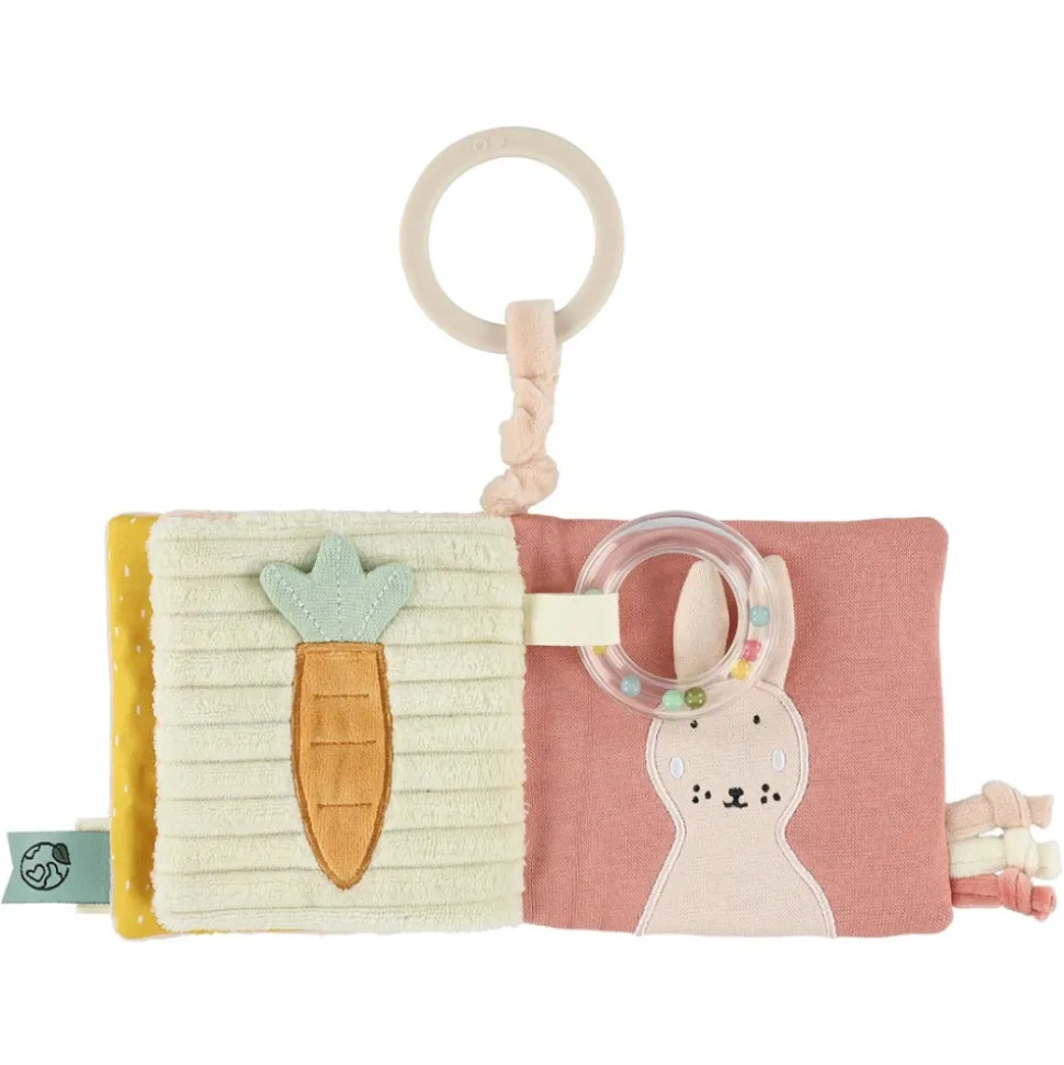 Livre sensoriel bébé pour poussette - mrs. cat