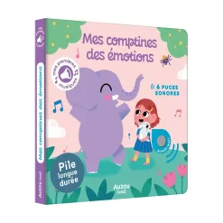 Livre sonore mes comptines des émotions