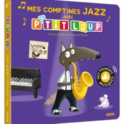 Livre sonore mes comptines jazz avec p'tit loup