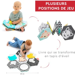 Livre tapis d'éveil sophie la girafe