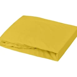 Lot 1 alèse + 1 drap housse 70x140 cm curry