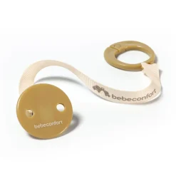 Lot de 2 attaches sucette à clip green/beige